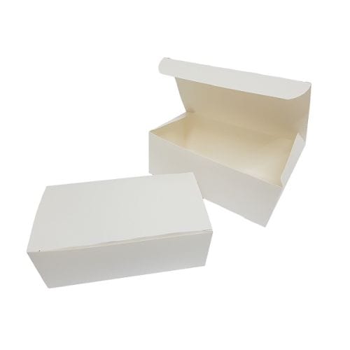 Container Snack Box Large Plain Detpak — Medshop Australia