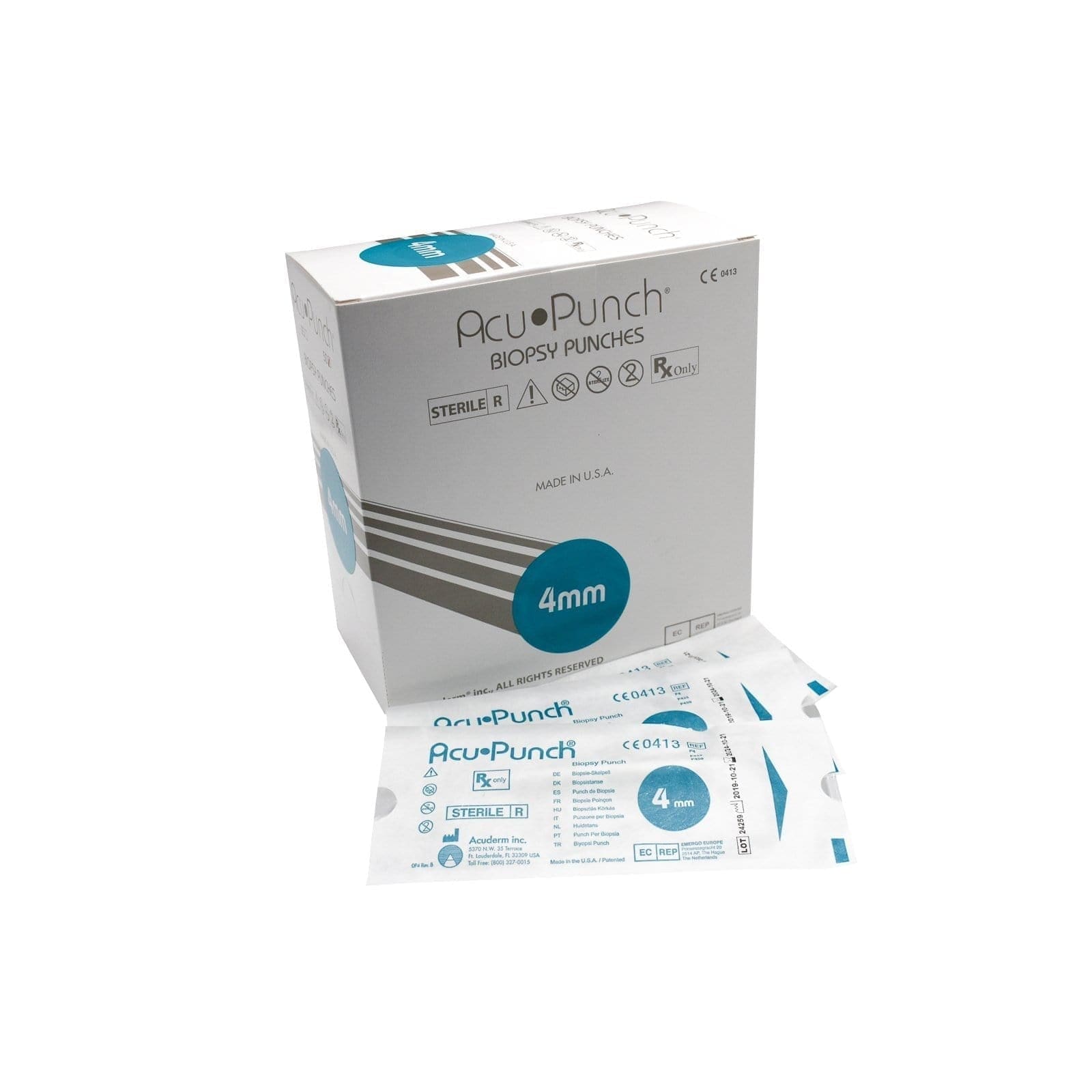 ACUDERM Disposable Biopsy Punch — Medshop Australia