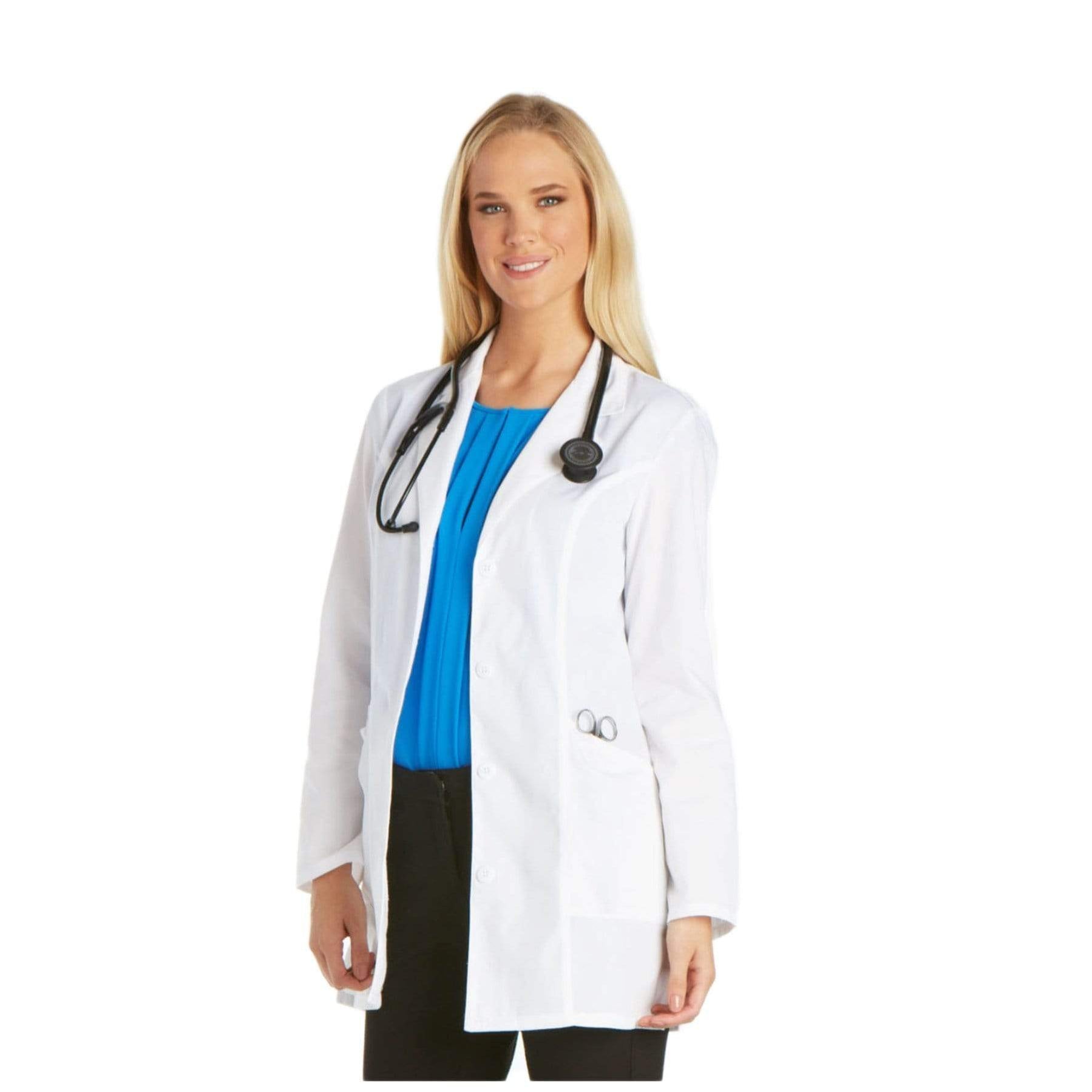 Cherokee Fashion White Lab Coat 2300 Lab Coat Womens 32