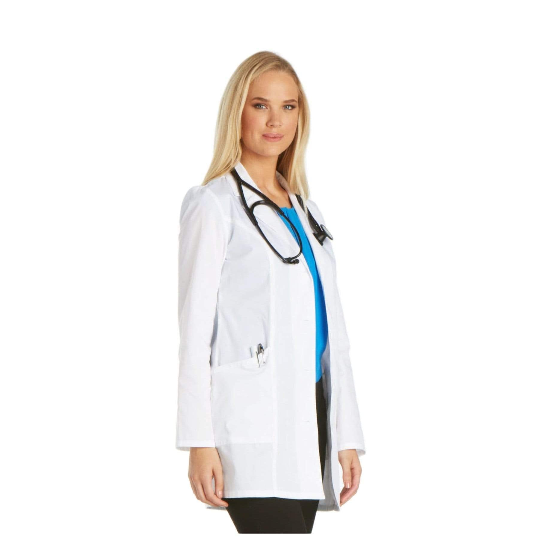 Cherokee Fashion White Lab Coat 2300 Lab Coat Womens 32