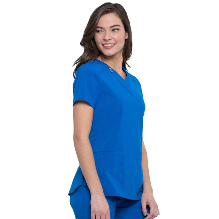 Cherokee Infinity CK865A Scrubs Top Women Royal — Medshop Australia