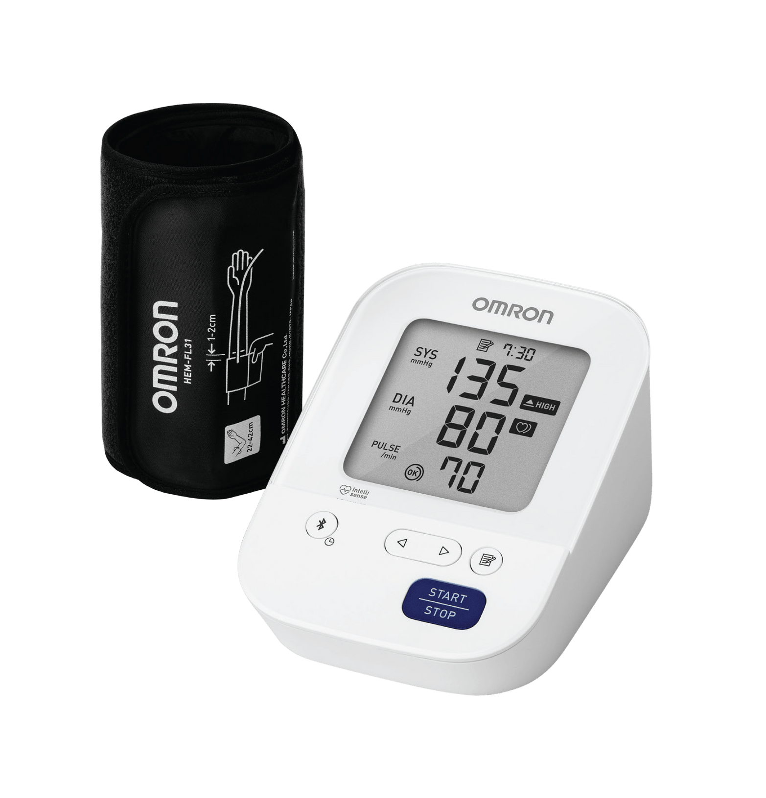 Omron Blood Pressure Monitor Plus Bluetooth HEM7156T — Medshop Australia