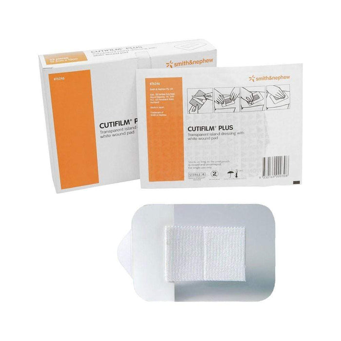 Smith & Nephew Cutifilm Plus Transparent Island Dressing — Medshop ...